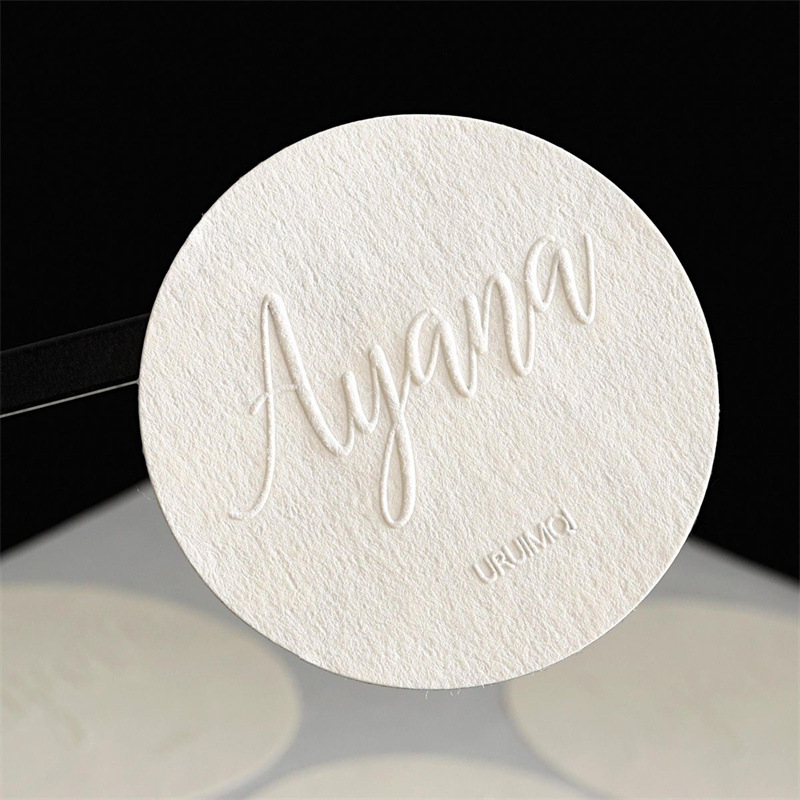 Personalised Candle Label - Etiquetas Adhesivas Personalizadas con Papel Texturizado
