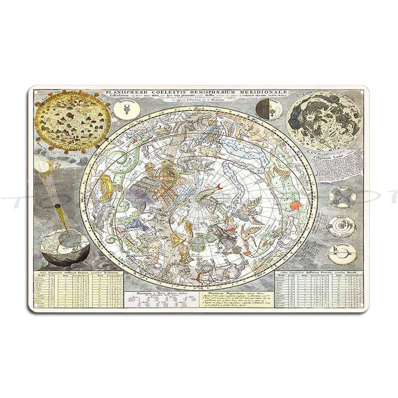 Custom Star Map - Mapa de estrellas del cielo estrellado