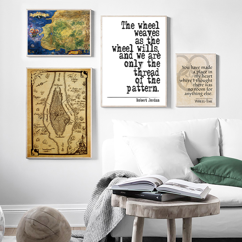 Custom Star Map - Póster con mapa de la rueda