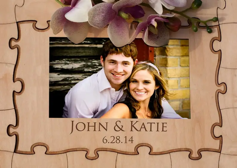Custom Photo Book - Libro de invitados de rompecabezas de