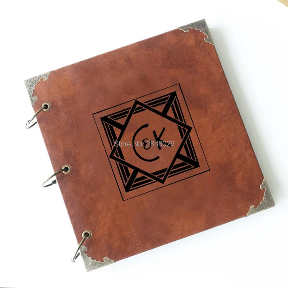 Custom Photo Book - Álbum de fotos de cuero grabado