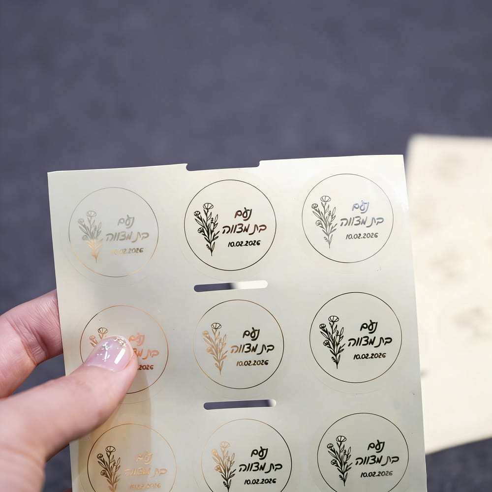 Personalised Candle Label - Etiquetas Personalizadas con Nombre y Fecha