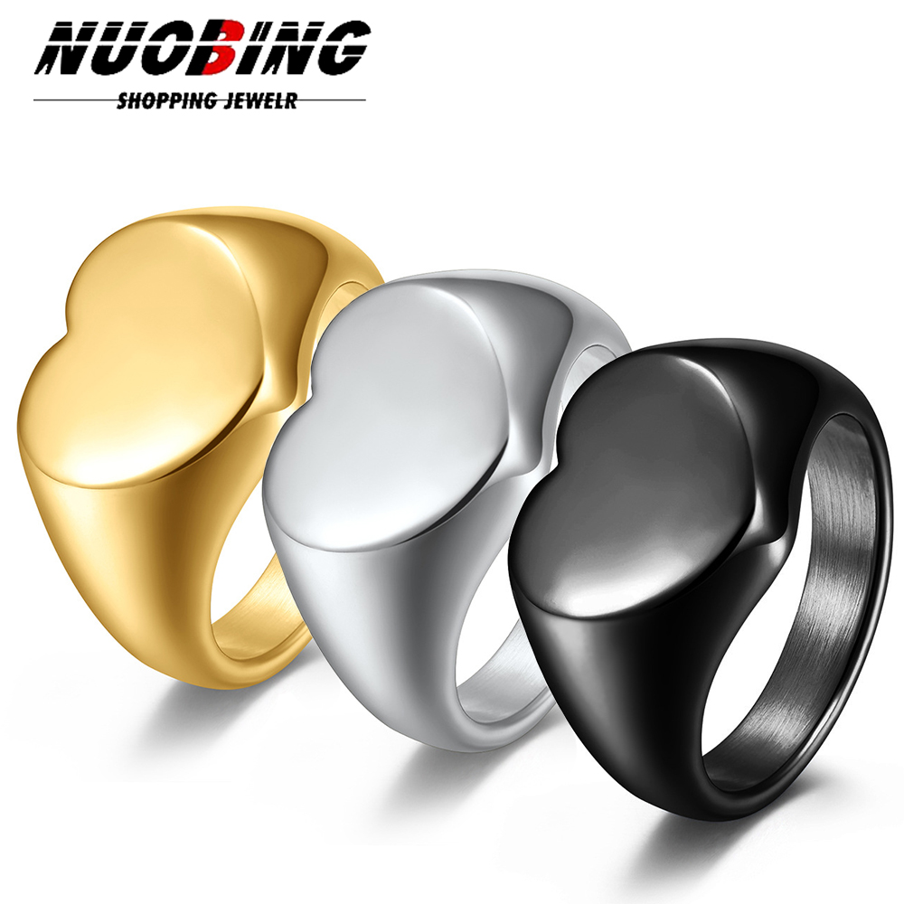 Initial Ring Custom - Anillo de sello personalizado para mujer,