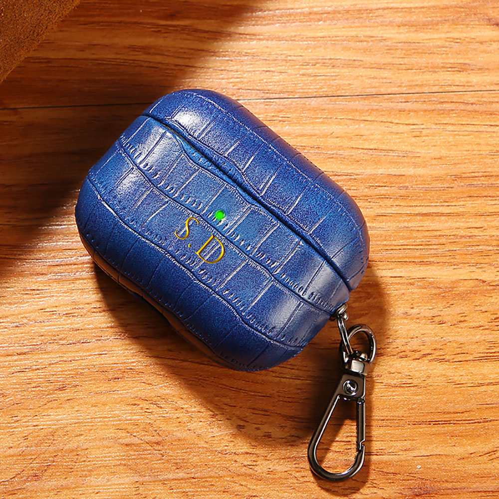 Para Airpods 1, 2, 3, 4 Pro 2, - Monogram Keychain Leather reseña y precio