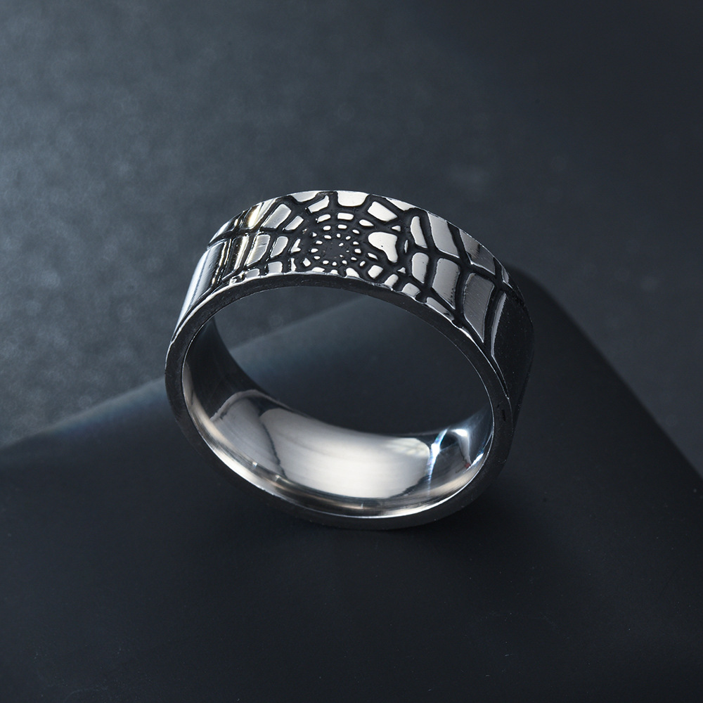 Anillo de telaraña Simple de a - Initial Ring Custom reseña y precio