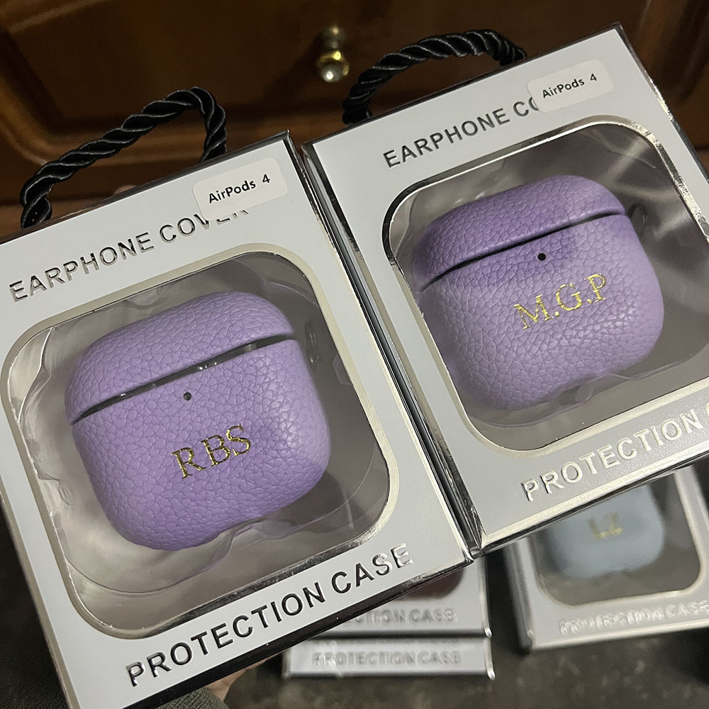 Funda DIY para auriculares con - Monogram Keychain Leather reseña y precio