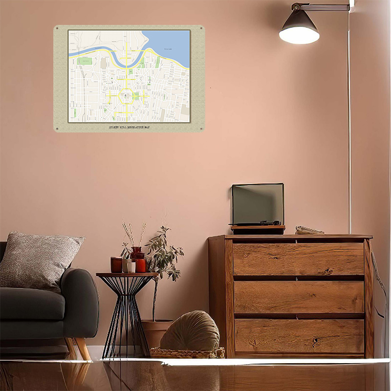 Mapa de Silent Hill Revelation - Custom Map Poster reseña y precio