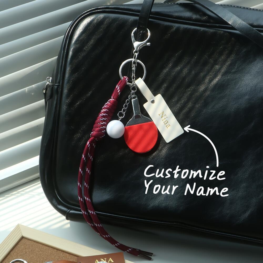 Llavero Deportivo Personalizad - Monogram Keychain Leather reseña y precio