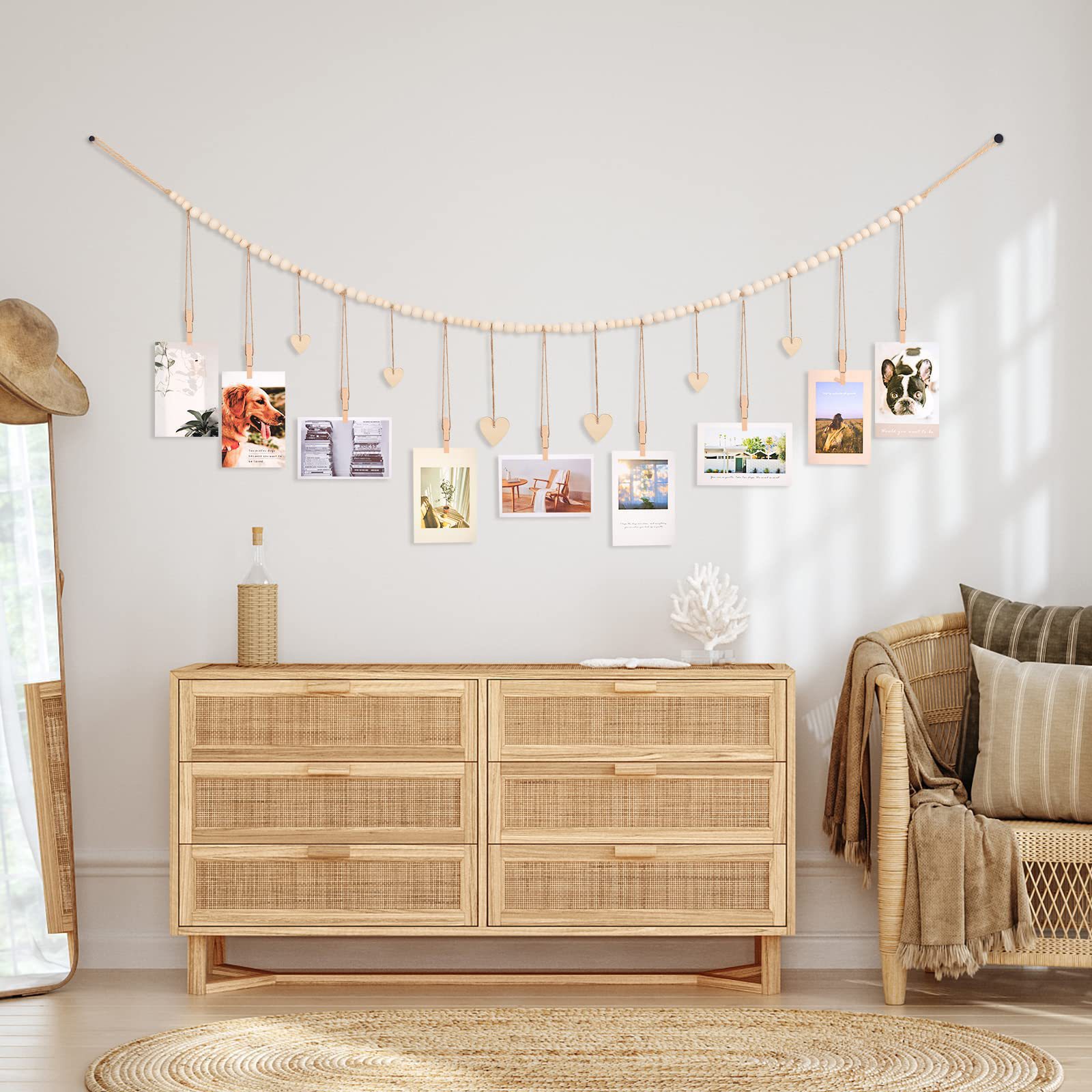 Decoración de Pared para Colga - Engraved Wood Frame reseña y precio