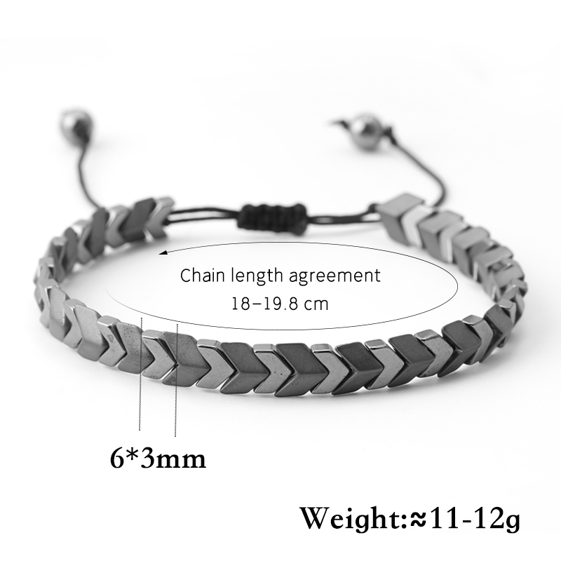 Pulsera de hematita de moda, e - Coordinates Bracelet reseña y precio