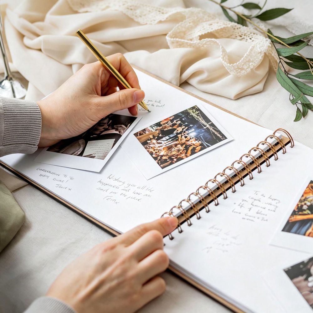Libro de visitas de boda de ma - Custom Photo Book reseña y precio