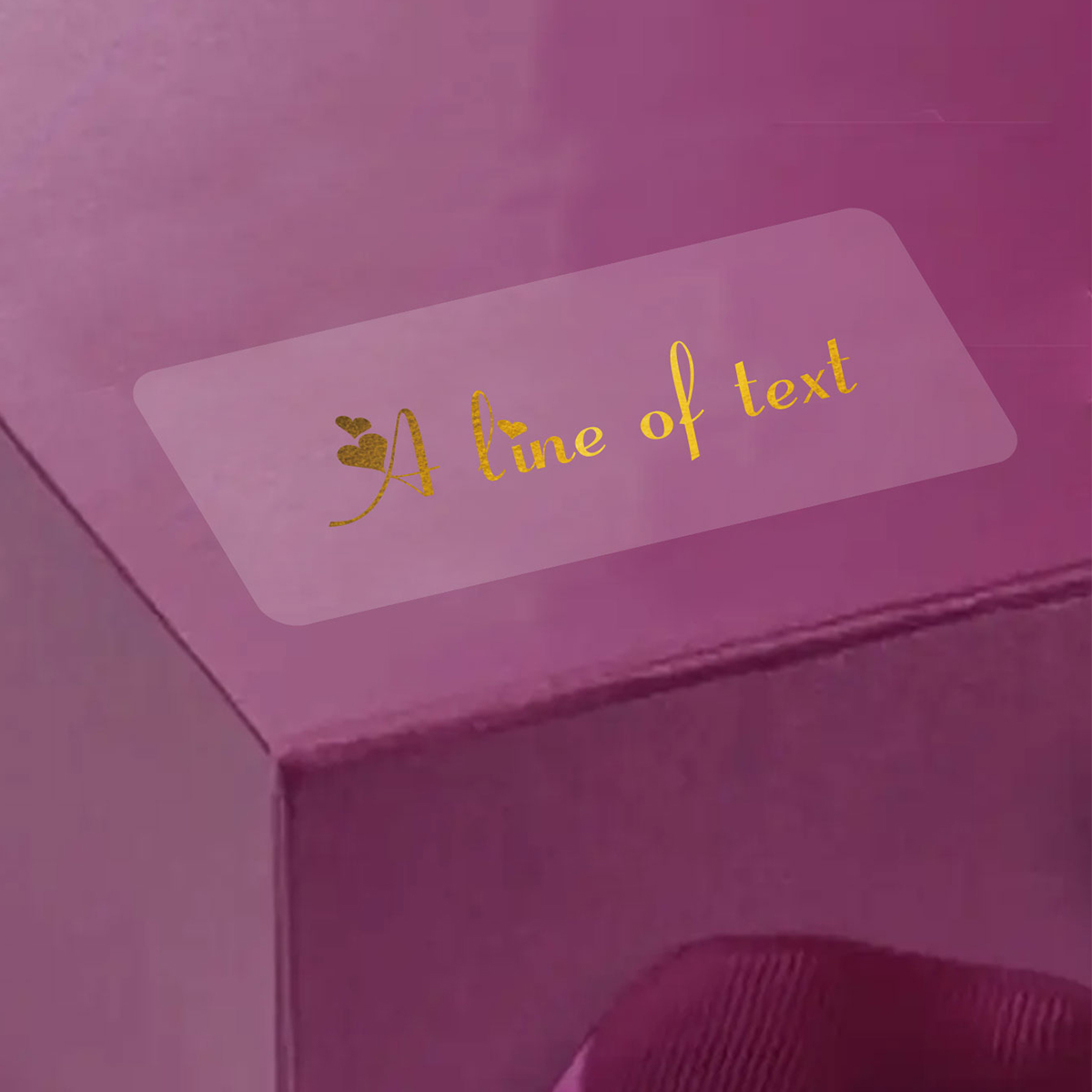 Pegatinas Rectangulares Transp - Personalised Candle Label reseña y precio
