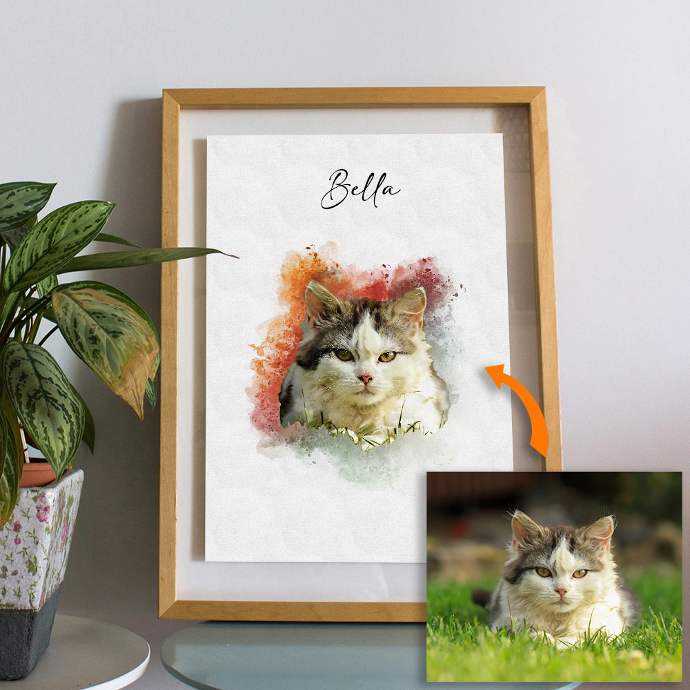 Retrato de mascota personaliza - Pet Portrait Custom reseña y precio