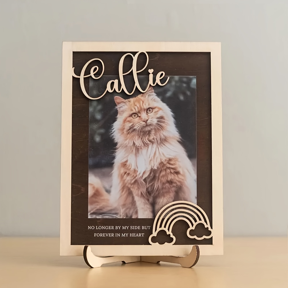Marco de Fotos Personalizado d - Engraved Wood Frame reseña y precio