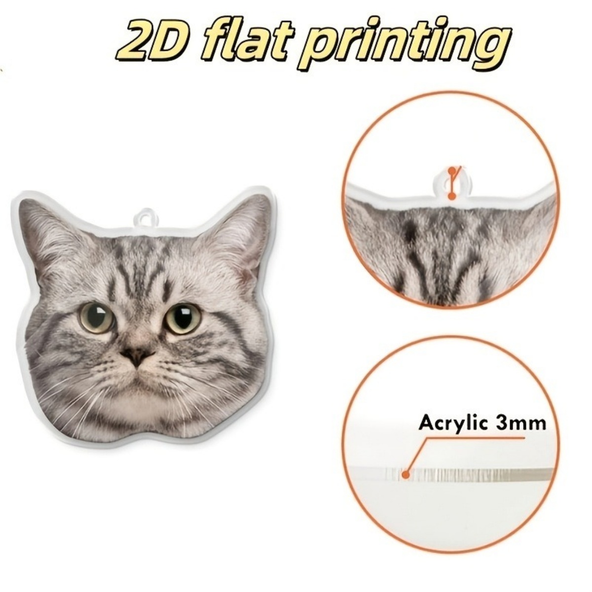 Llavero con Foto Personalizada - Pet Portrait Custom reseña y precio