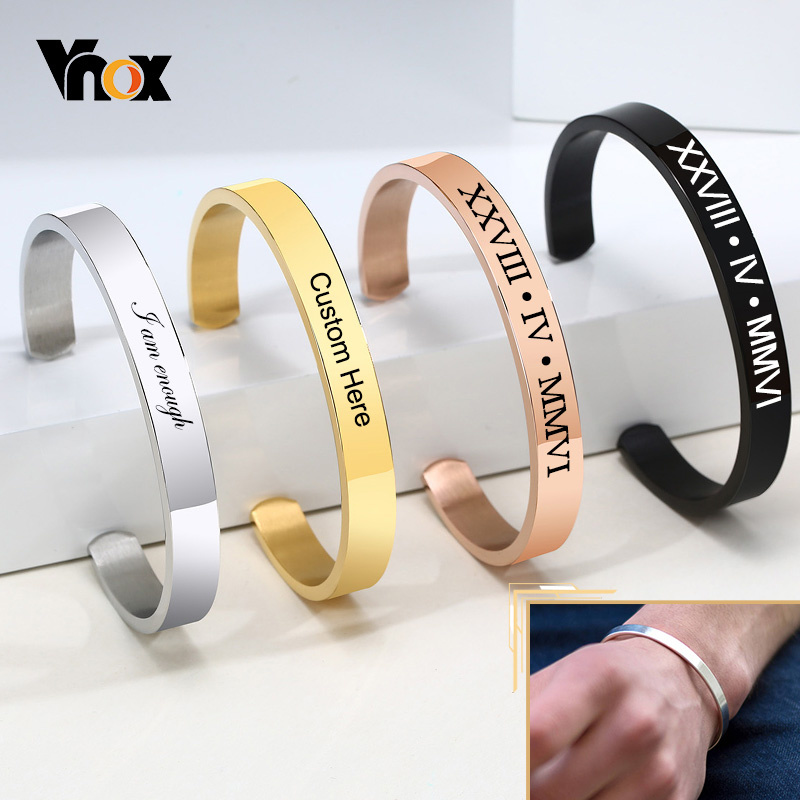 Vnox, envío directo, brazalete - Coordinates Bracelet reseña y precio