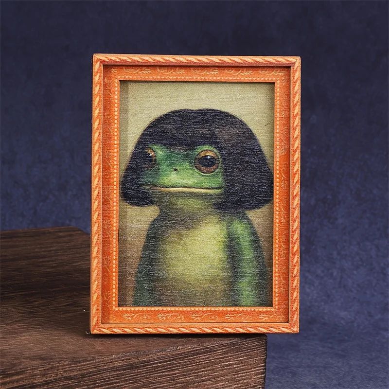 Mini marco de fotos de madera  - Engraved Wood Frame reseña y precio