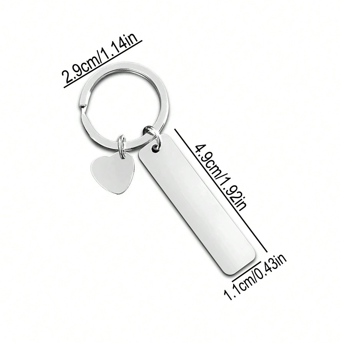Llavero Personalizado con Text - Initial Ring Custom reseña y precio