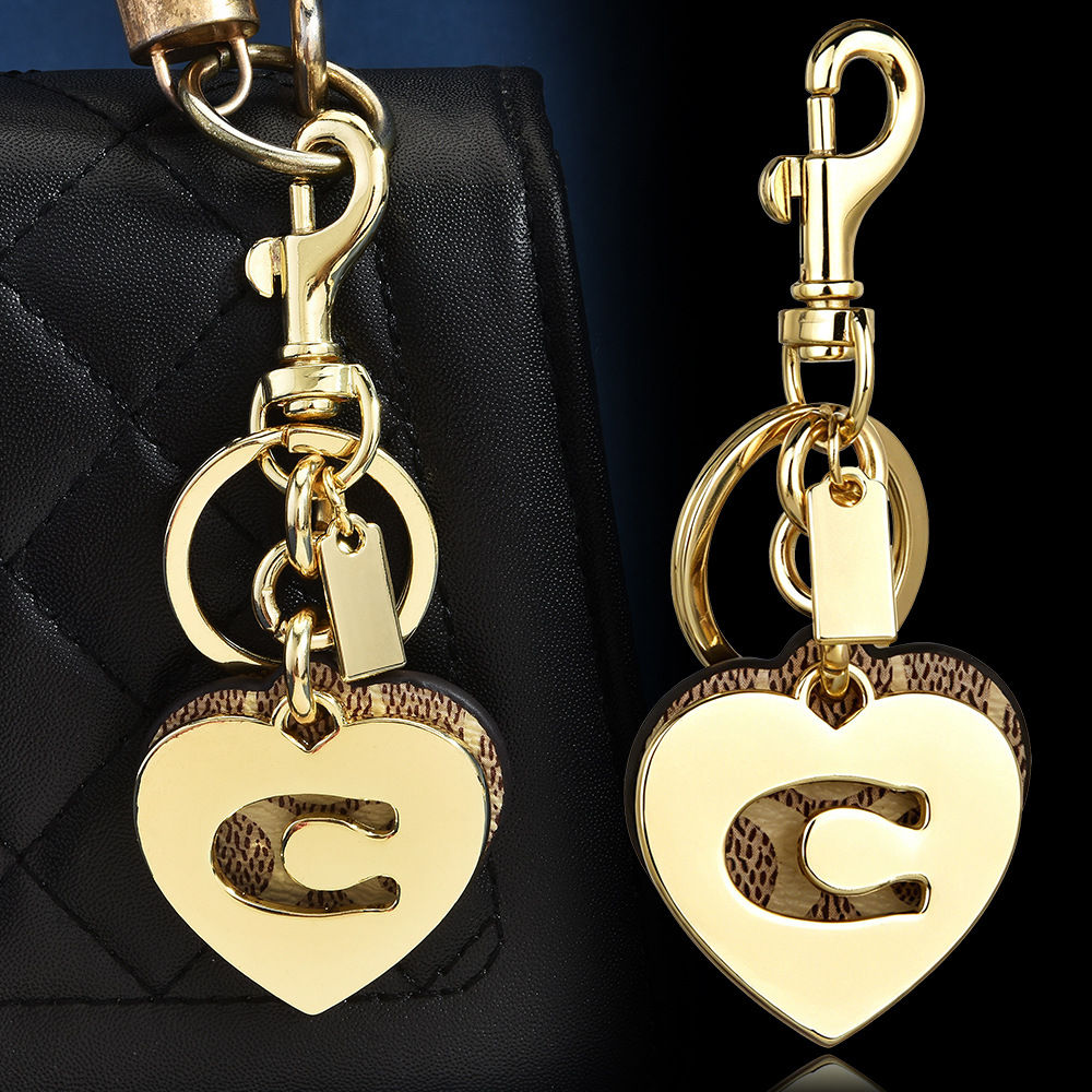 Llavero con Monograma Inicial  - Monogram Keychain Leather reseña y precio