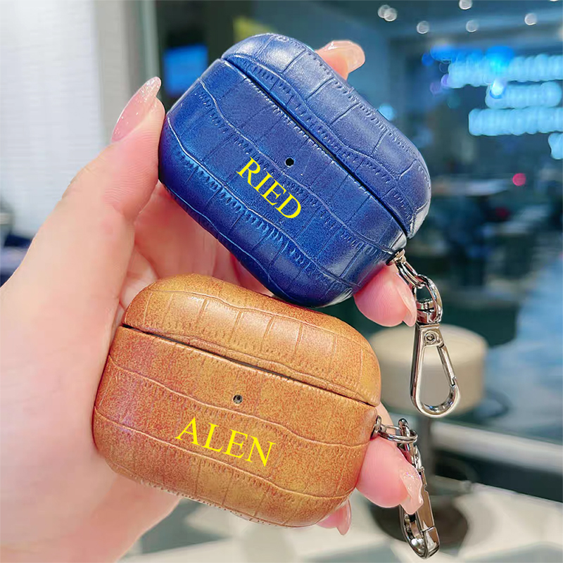 Funda para auriculares de piel - Monogram Keychain Leather reseña y precio