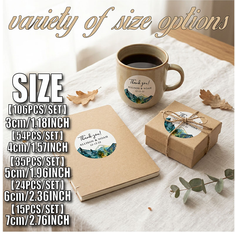 Pegatinas Redondas Personaliza - Personalized Name Box reseña y precio