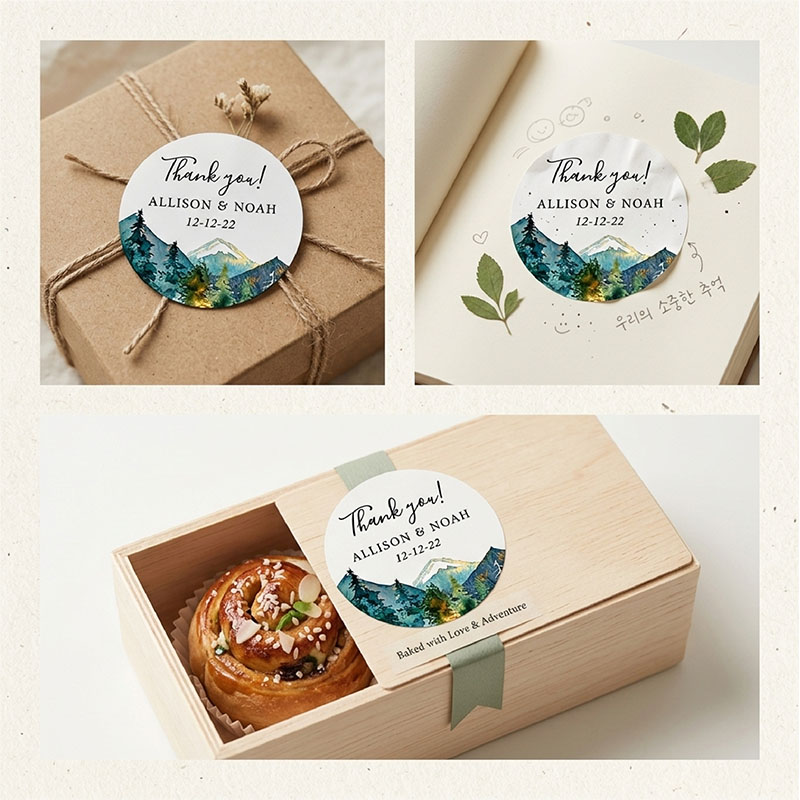 Pegatinas Redondas Personaliza - Personalized Name Box reseña y precio