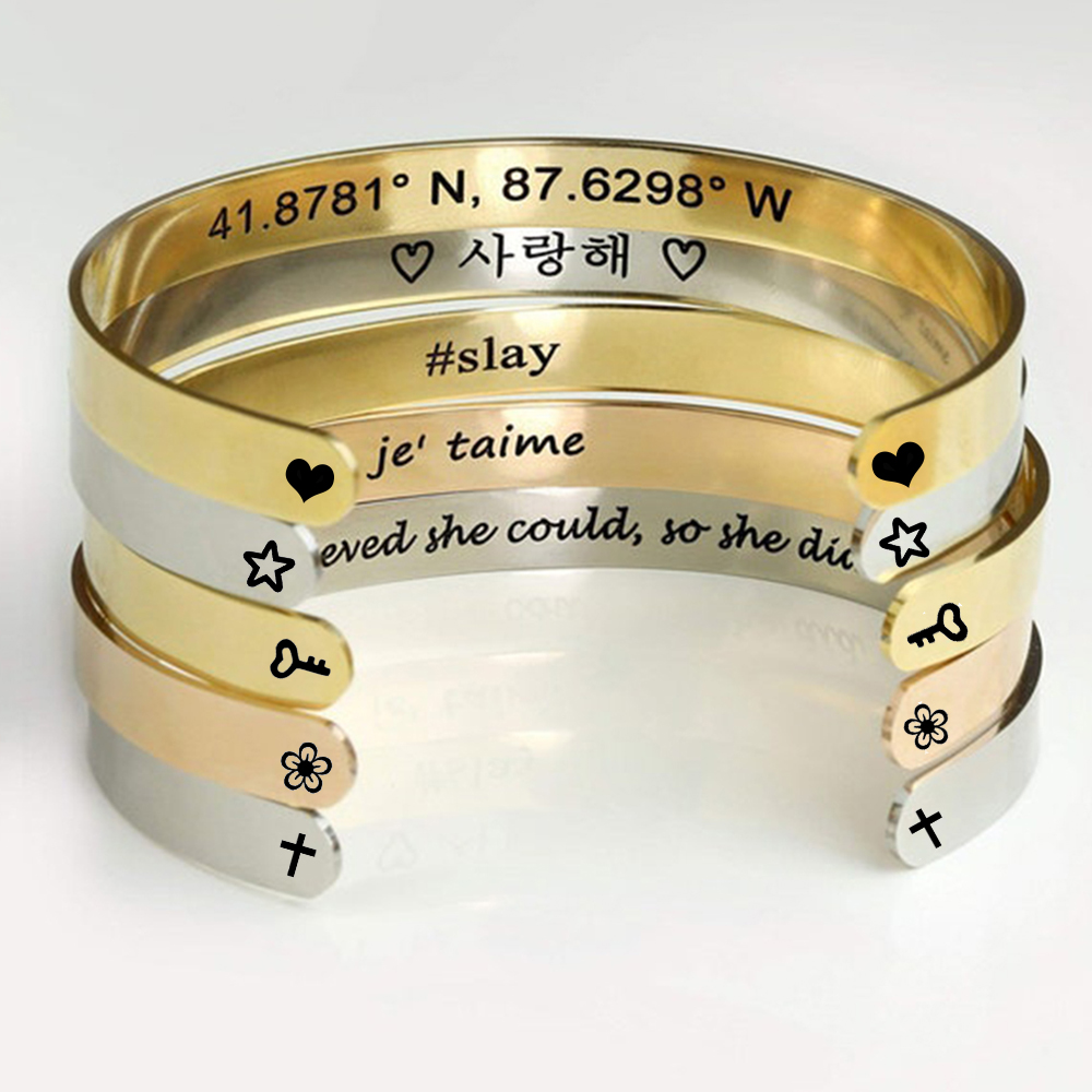 Pulseras de Acero Inoxidable c - Coordinates Bracelet reseña y precio