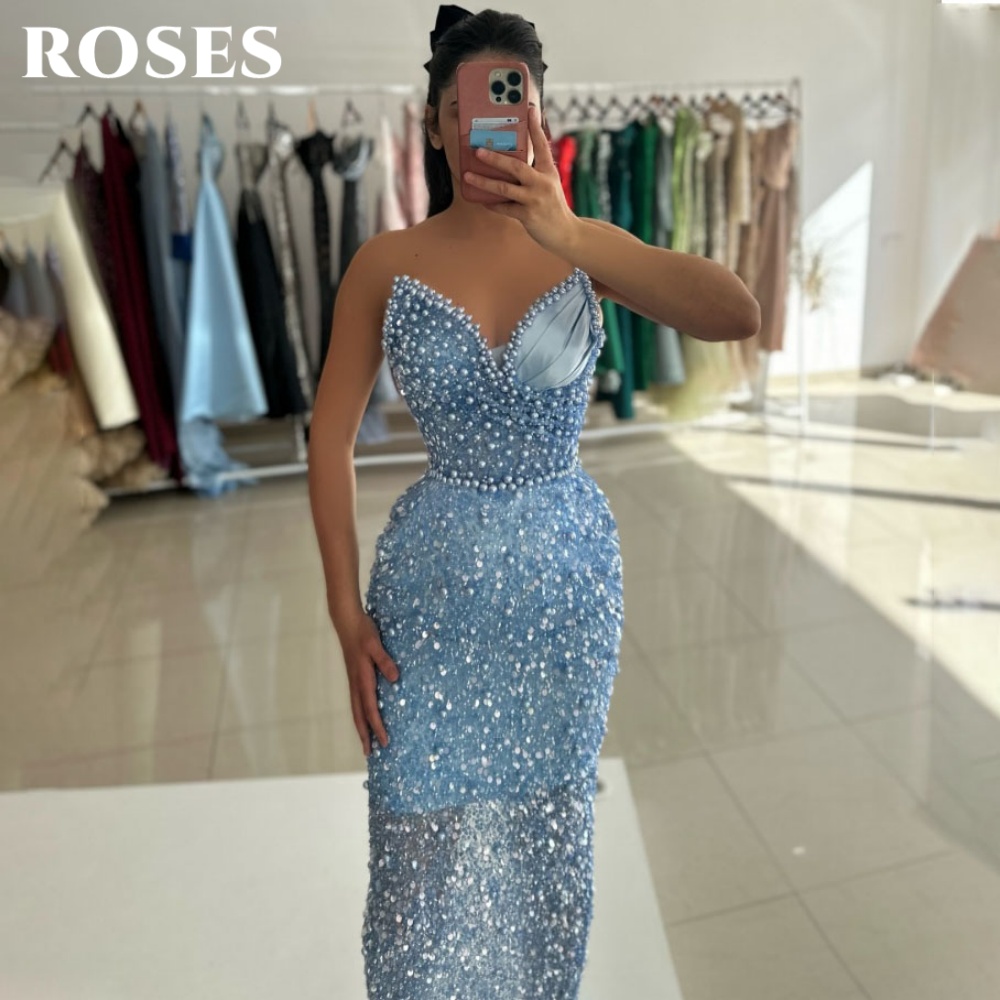 ROSES Vestido de fiesta glamur - Custom Night Sky reseña y precio