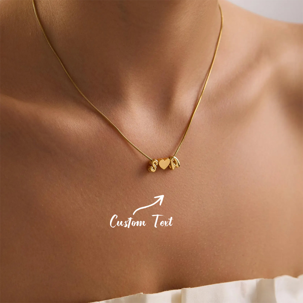 Collar Personalizado con Dos I - Name Necklace Custom reseña y precio