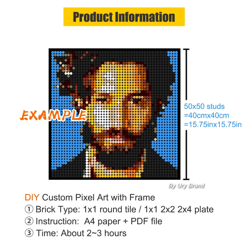 Arte Pixelado, Foto Personaliz - Pet Portrait Custom reseña y precio
