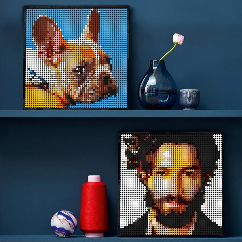 Arte Pixelado, Foto Personaliz - Pet Portrait Custom reseña y precio