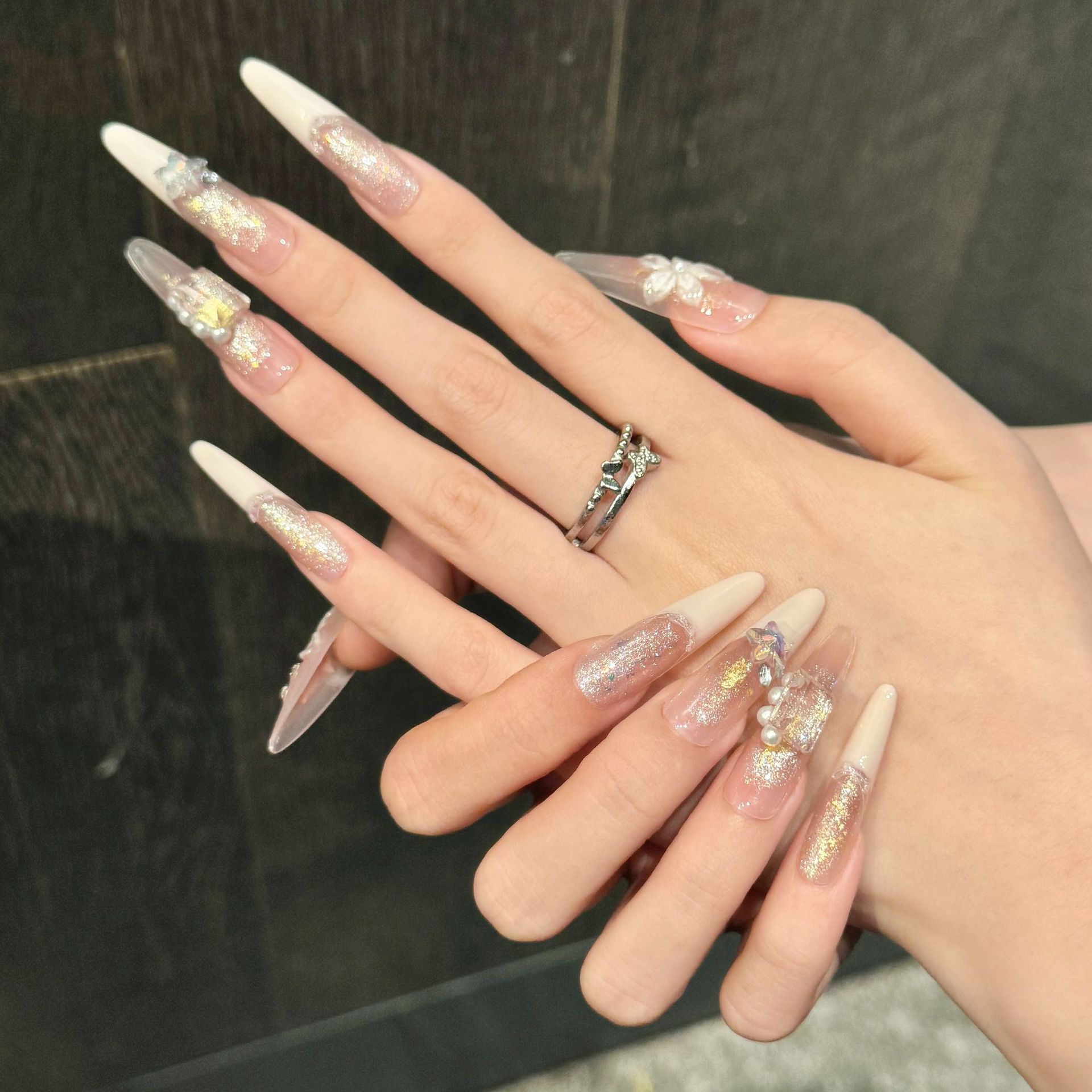 10 Uds. de uñas postizas Stile - Pressed Flower Art reseña y precio