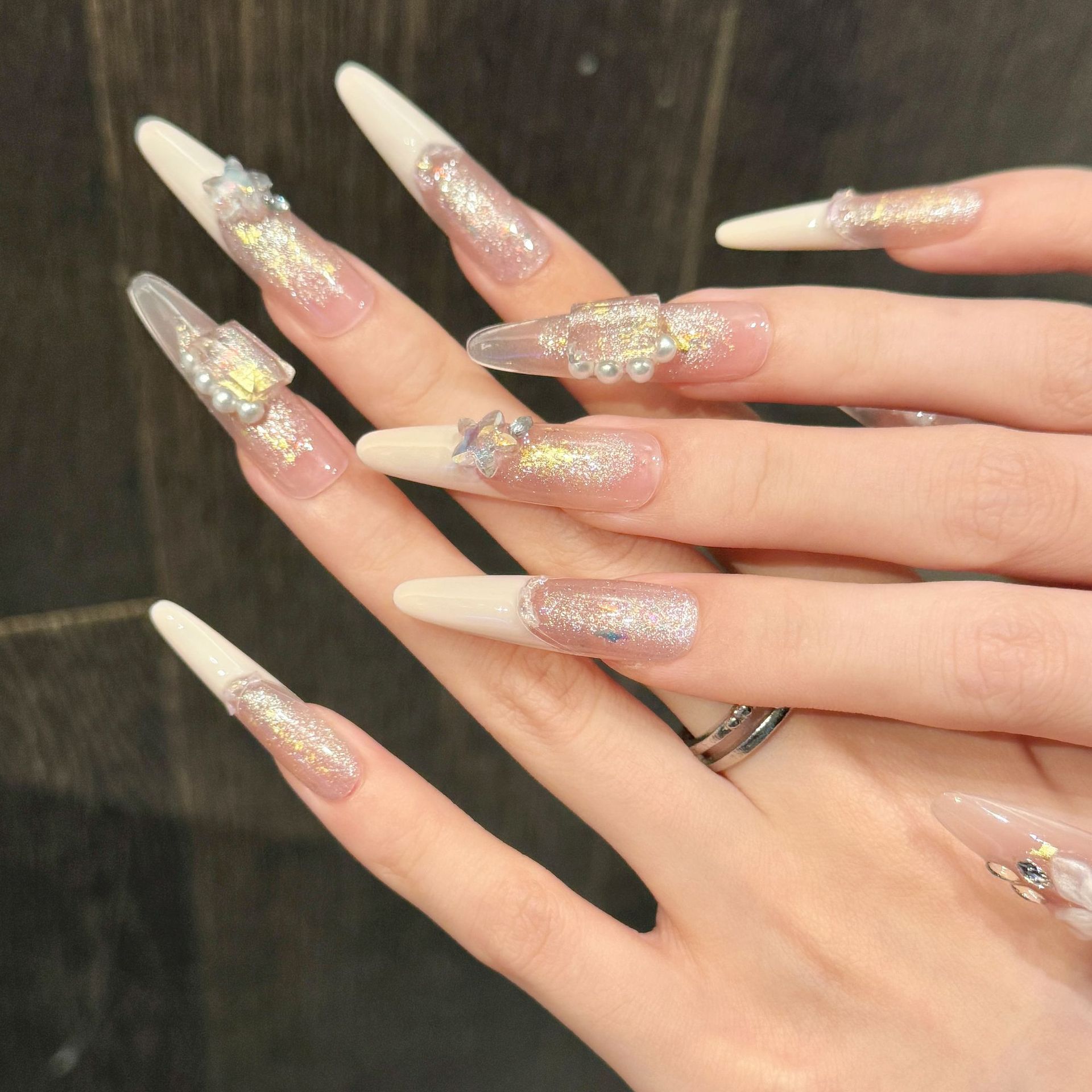 10 Uds. de uñas postizas Stile - Pressed Flower Art reseña y precio