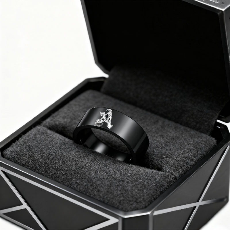 Letdiffery, anillos con inicia - Initial Ring Custom reseña y precio