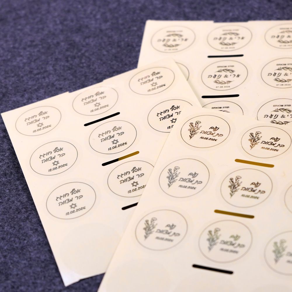 Etiquetas Personalizadas con N - Personalised Candle Label reseña y precio