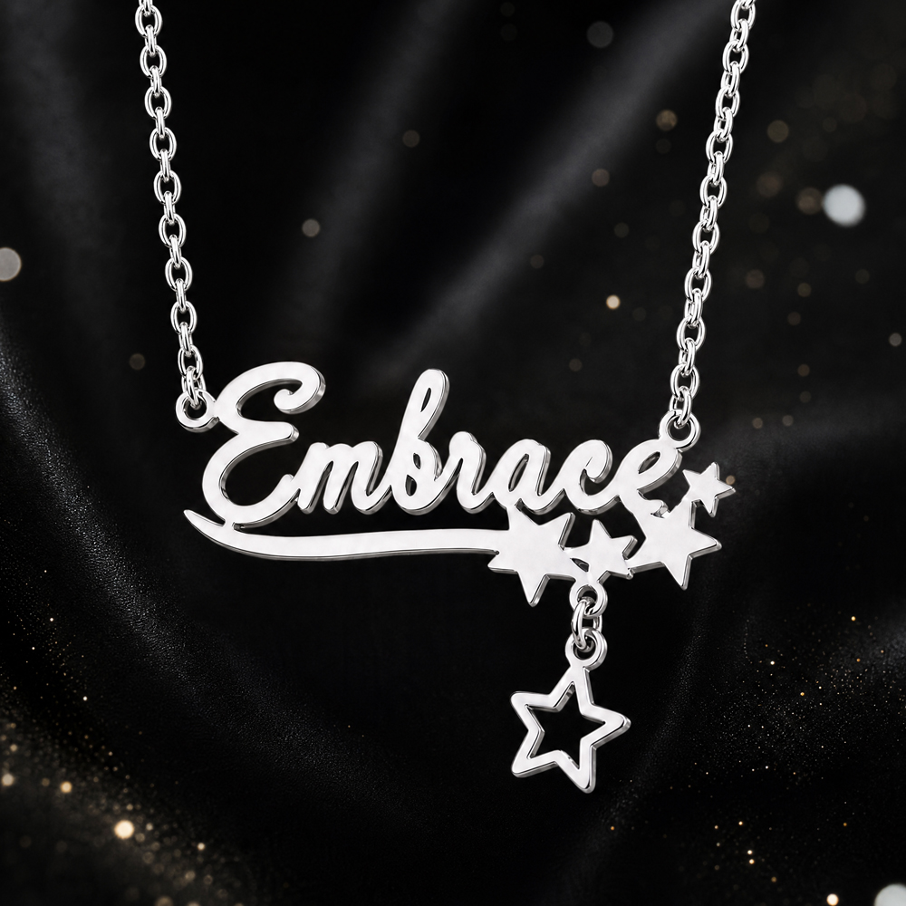 Collar con nombre de mariposa  - Name Necklace Custom reseña y precio